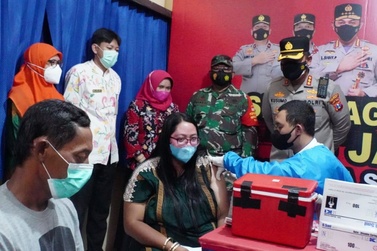 Polresta Sidoarjo tambah dua posko siaga vaksin 24 jam