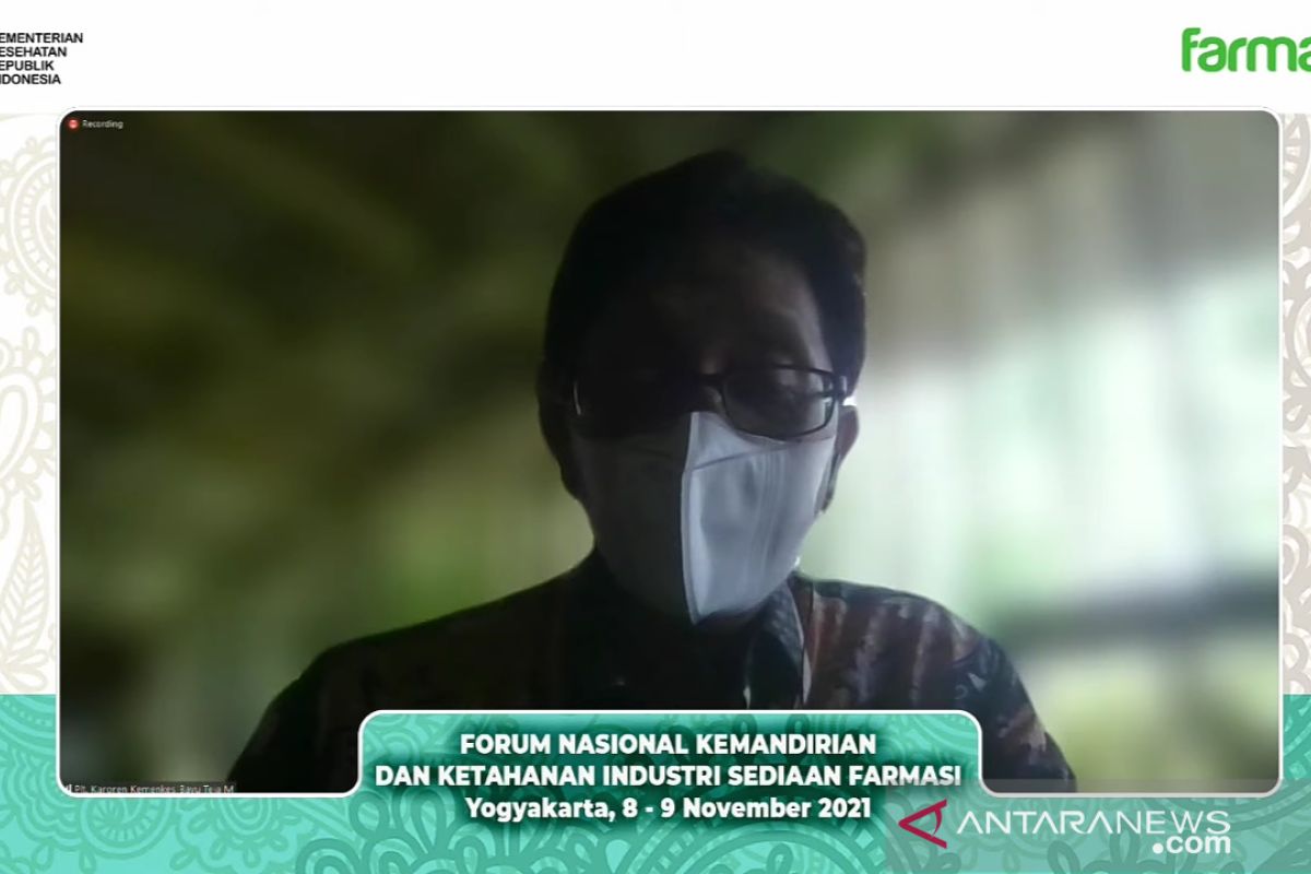 Kemenkes anggarkan Rp394,5 miliar untuk resiliensi farmasi dan alkes