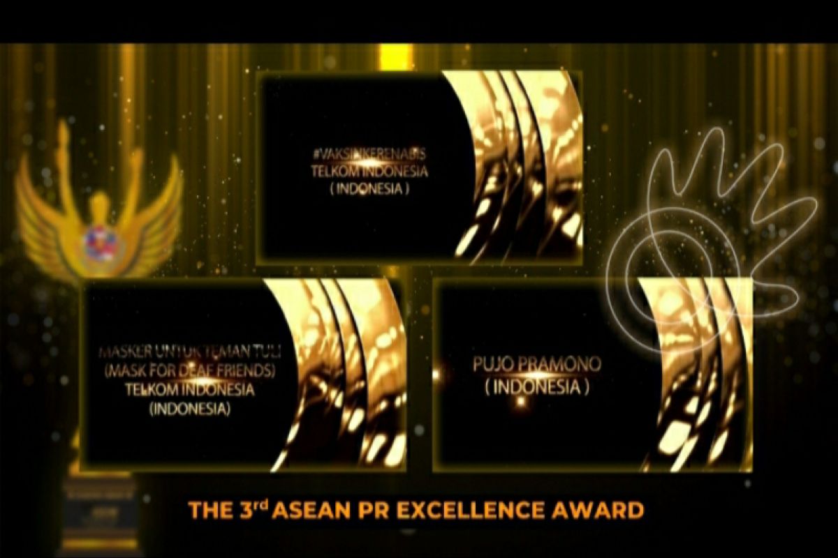 Telkom raih predikat Diamond pada The 3rd ASEAN PR Excellence Awards 2021