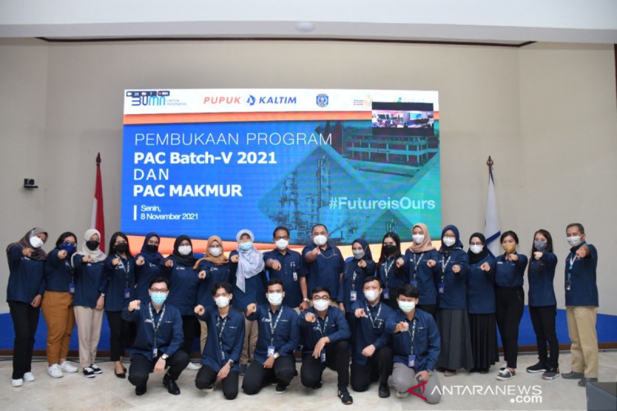 PAC Batch 5 dan PAC MAKMUR 2021 Dimulai, Peserta Siap Menimba Ilmu di Pupuk Kaltim