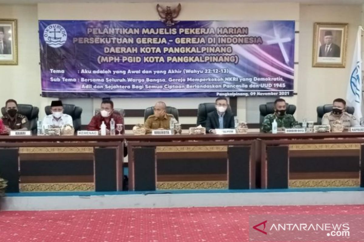 Hadiri pelantikan MPH PGID, Molen ajak ciptakan situasi kondusif di Pangkalpinang