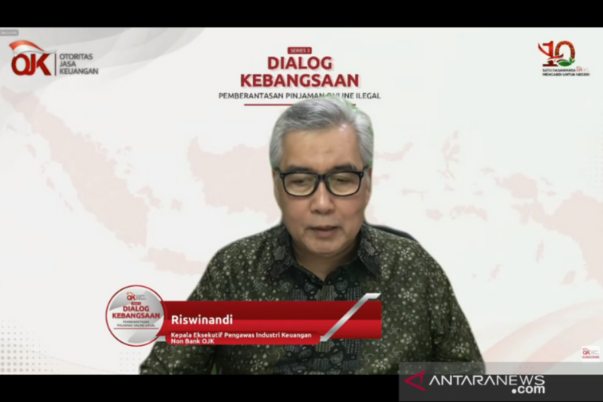 OJK catat 3.631 pinjol ilegal dapat ditindak sejak 2018