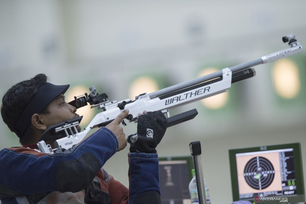 Jadwal menembak: Perebutan lagi tiga medali 10 m air rifle standing