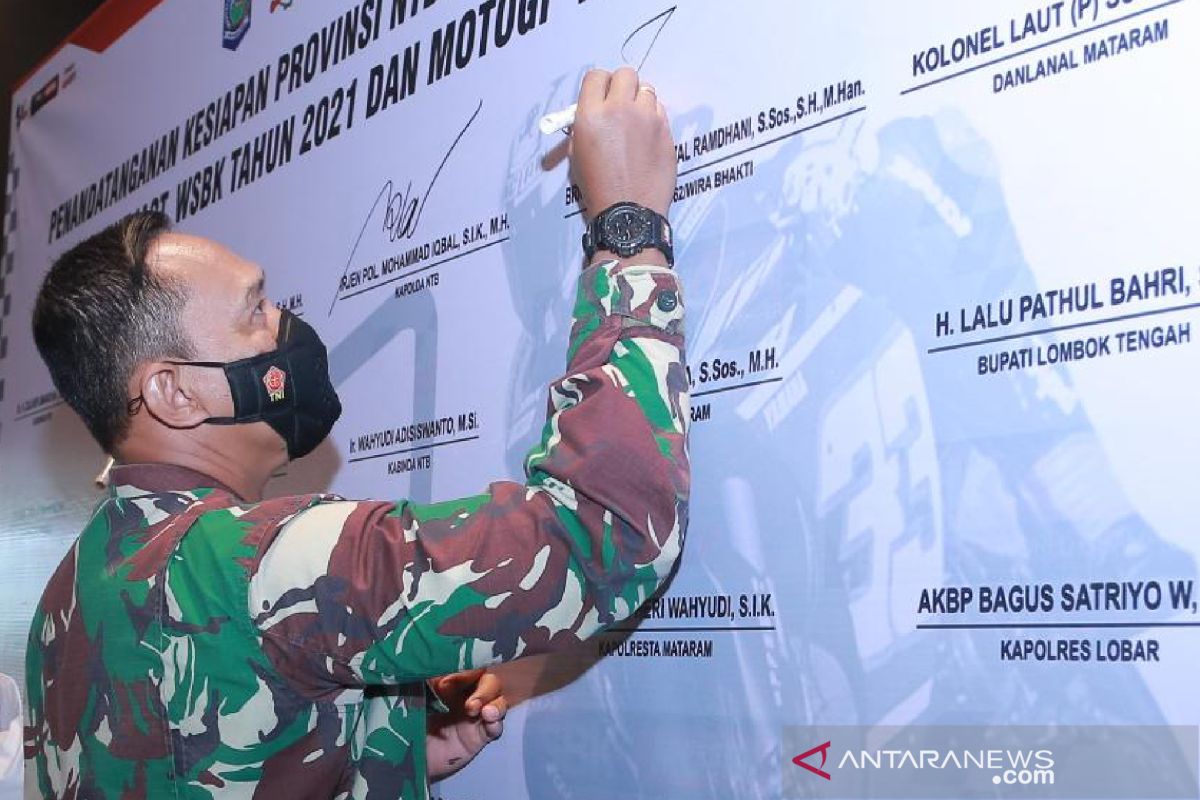 Sebanyak 2.400 personel TNI amankan balap motor di Sirkuit Mandalika