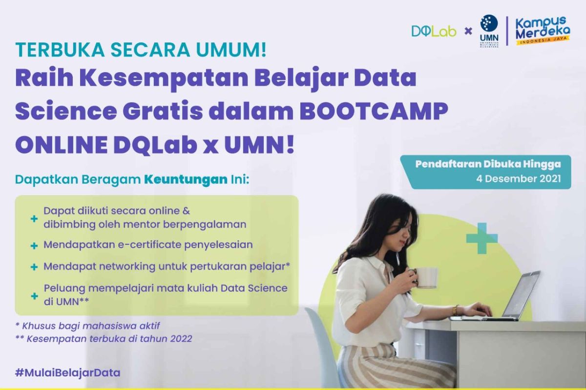 Mengenal Data Science bersama DQLab Mini Bootcamp di Kampus Merdeka UMN, gratis!