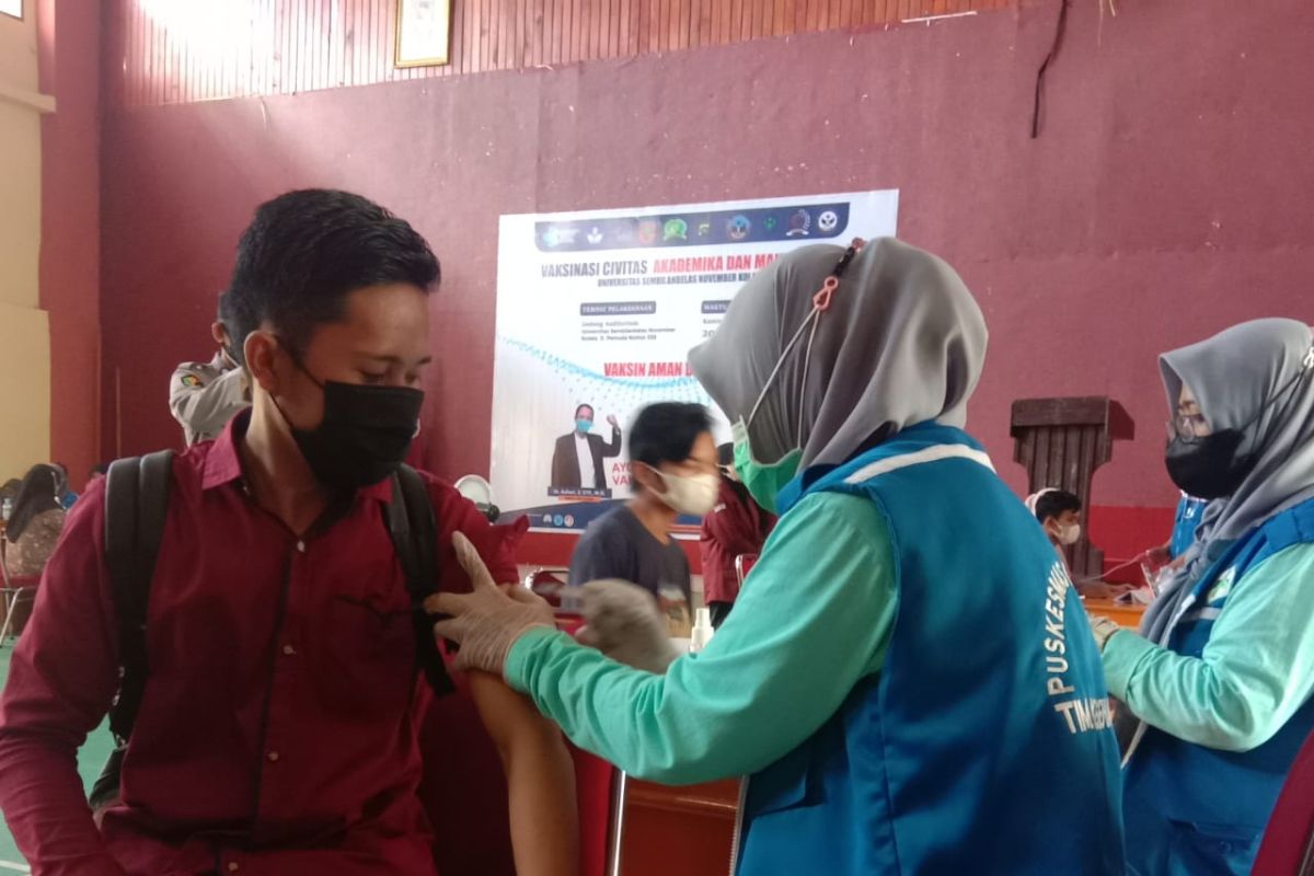 350 mahasiswa USN kembali lakukan vaksinasi