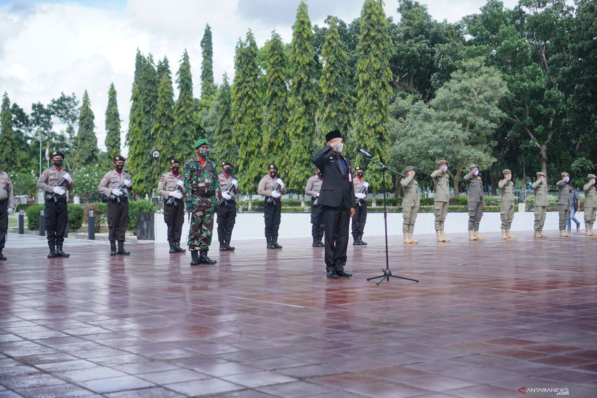 Sekda pimpin ziarah ke Taman Makam Pahlawan Tuntung Pandang