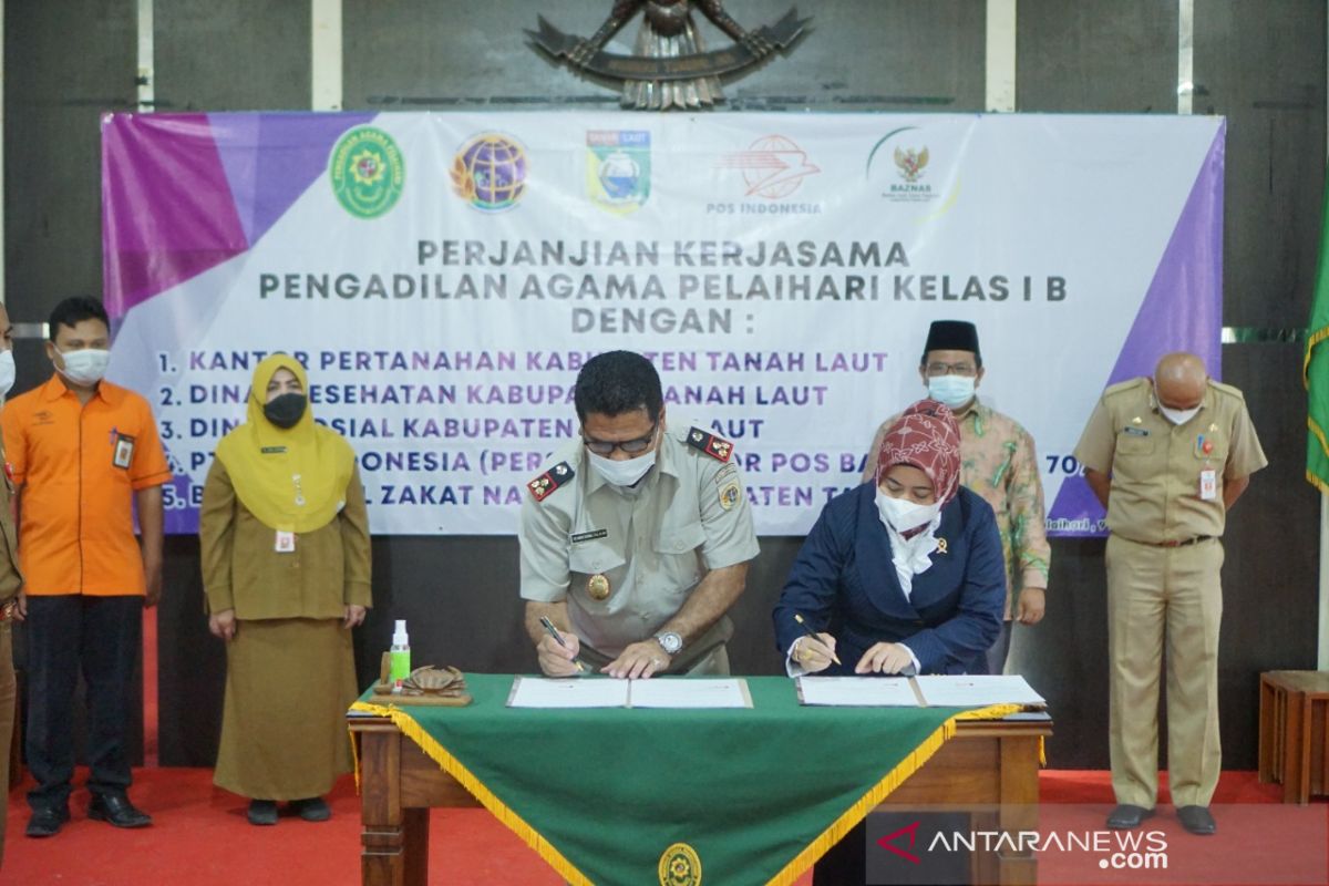 PA Pelaihari jalin kerja sama dengan lima instansi di Tanah Laut