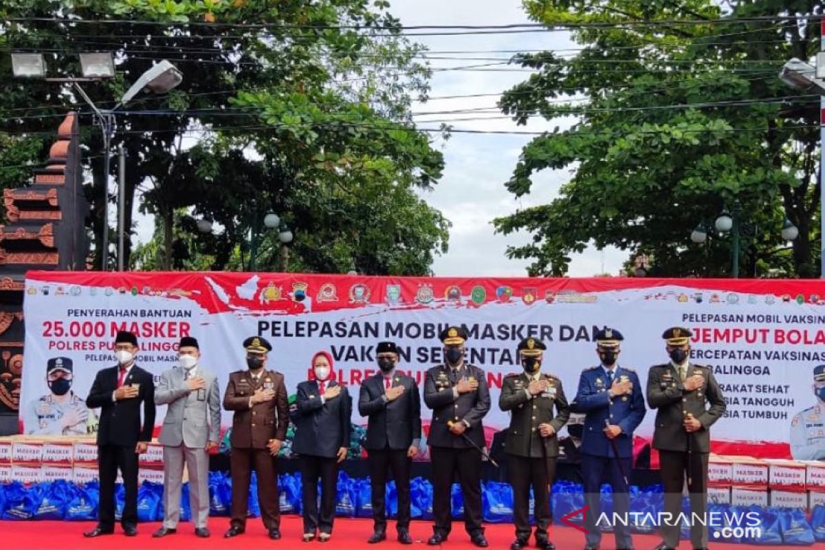 Polres Purbalingga luncurkan mobil vaksin