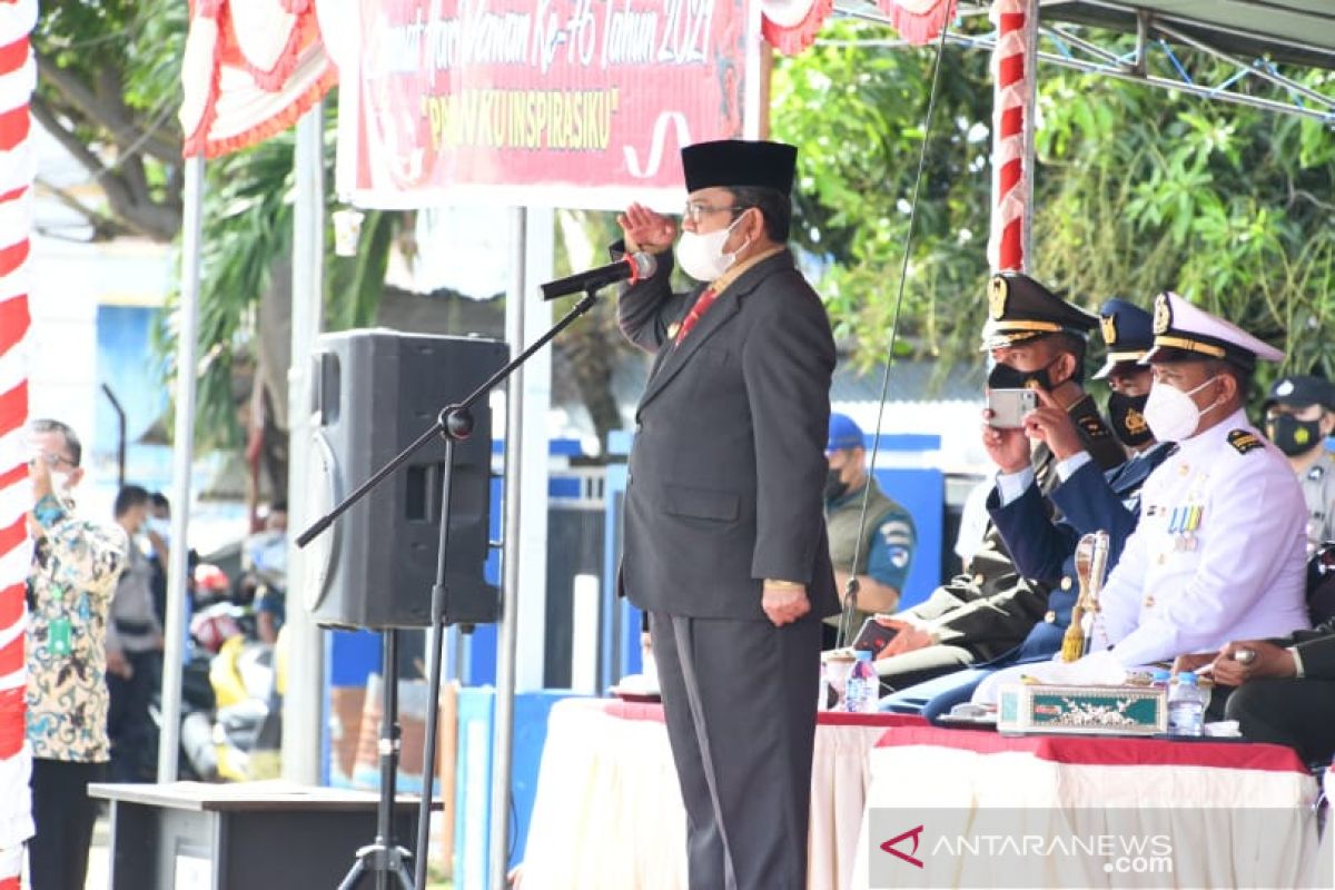 Bupati Gorontalo Utara sebut Hari Pahlawan momentum mengatasi COVID-19