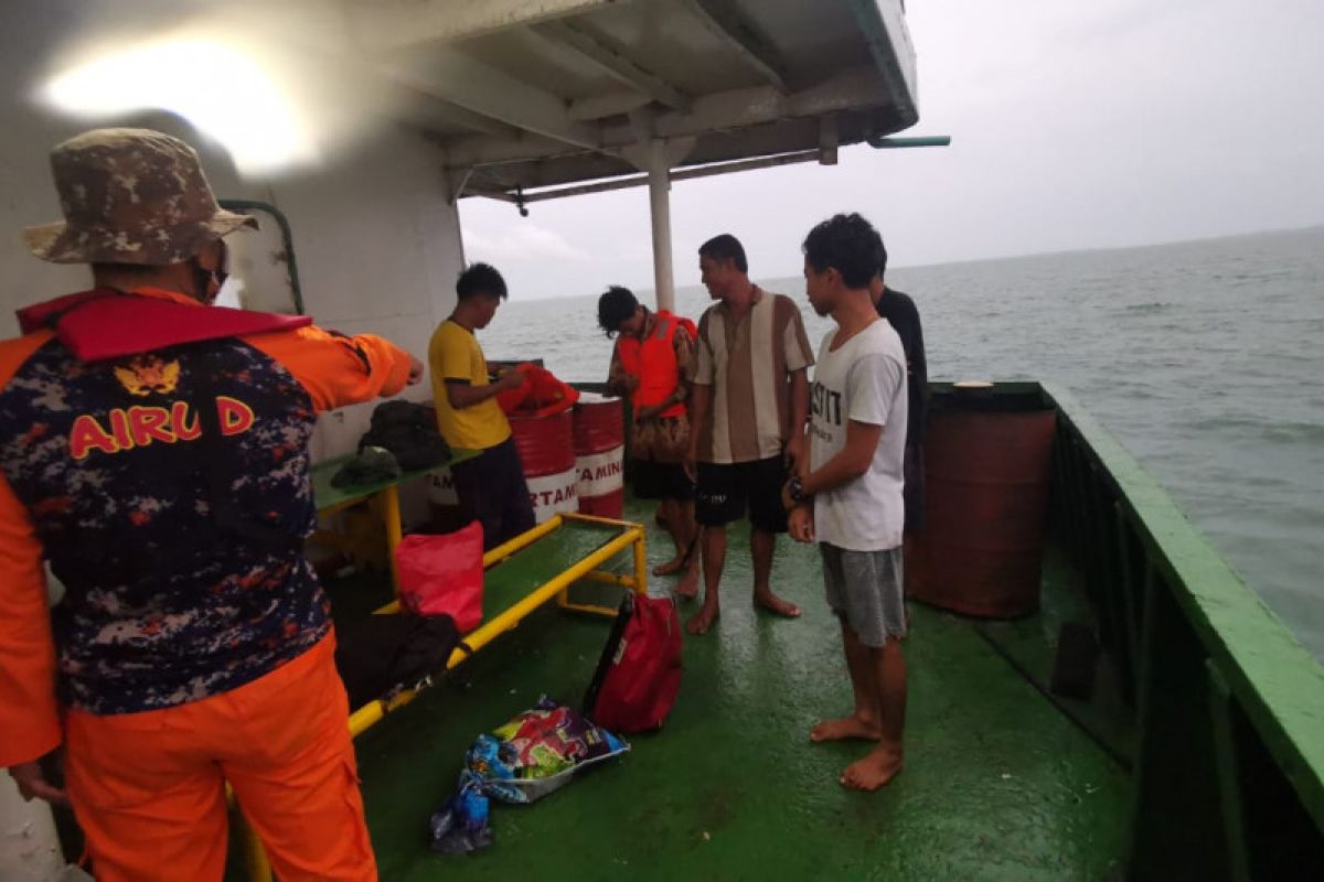 Lima ABK kapal yang tenggelam di Perairan Selat Malaka ditemukan selamat