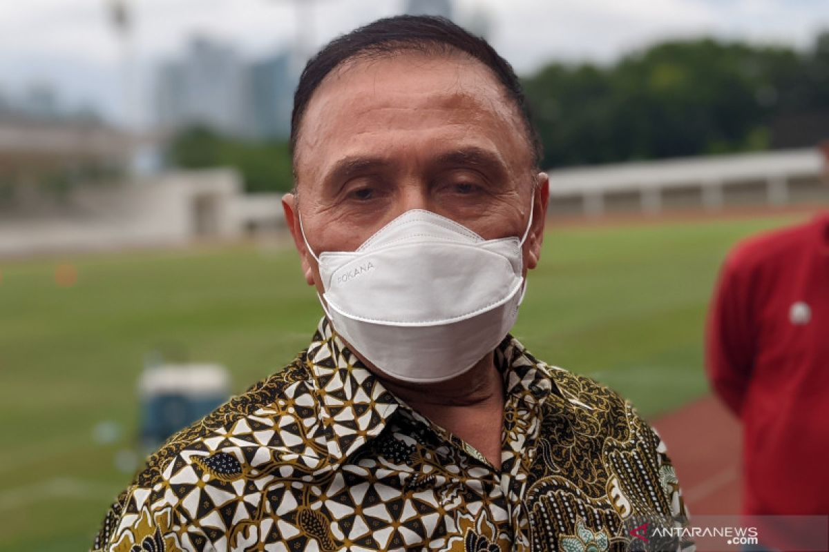 Ketua Umum  PSSI sebut tiga stadion calon lokasi uji coba kehadiran penonton