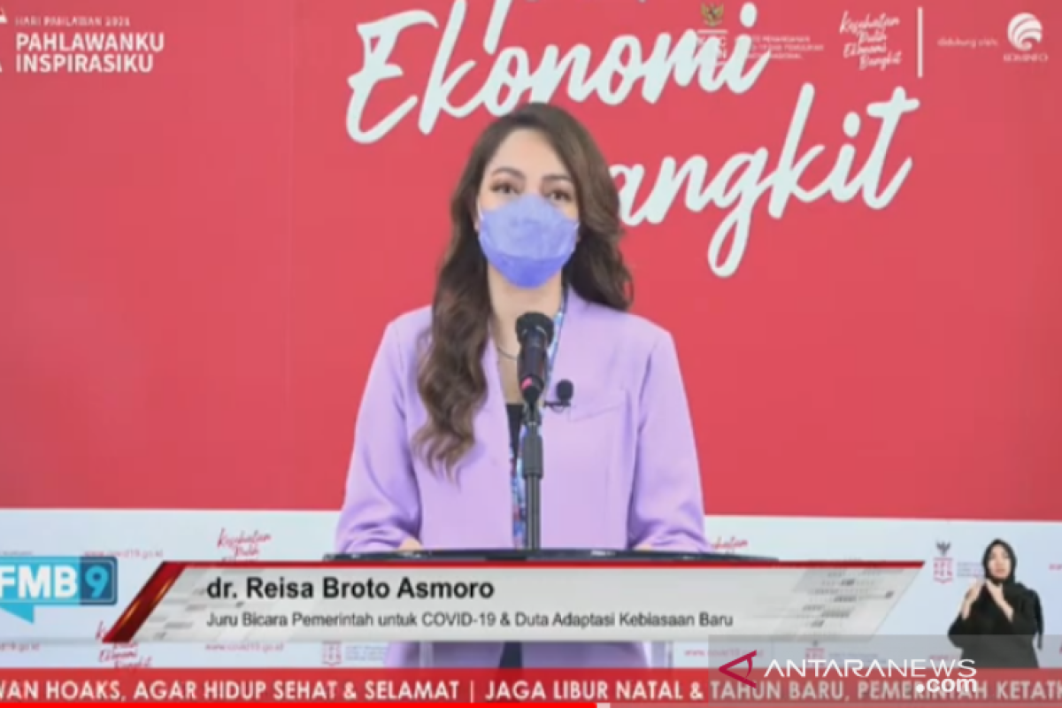 Jubir dr Reisa: 80 juta warga Indonesia sudah jalani vaksinasi dosis lengkap