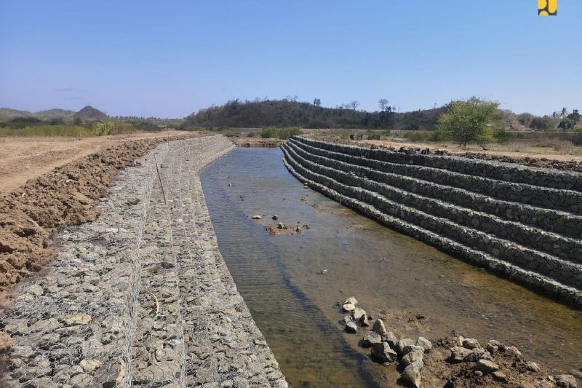 PUPR : Saluran pengendali banjir KEK Mandalika selesai akhir 2021