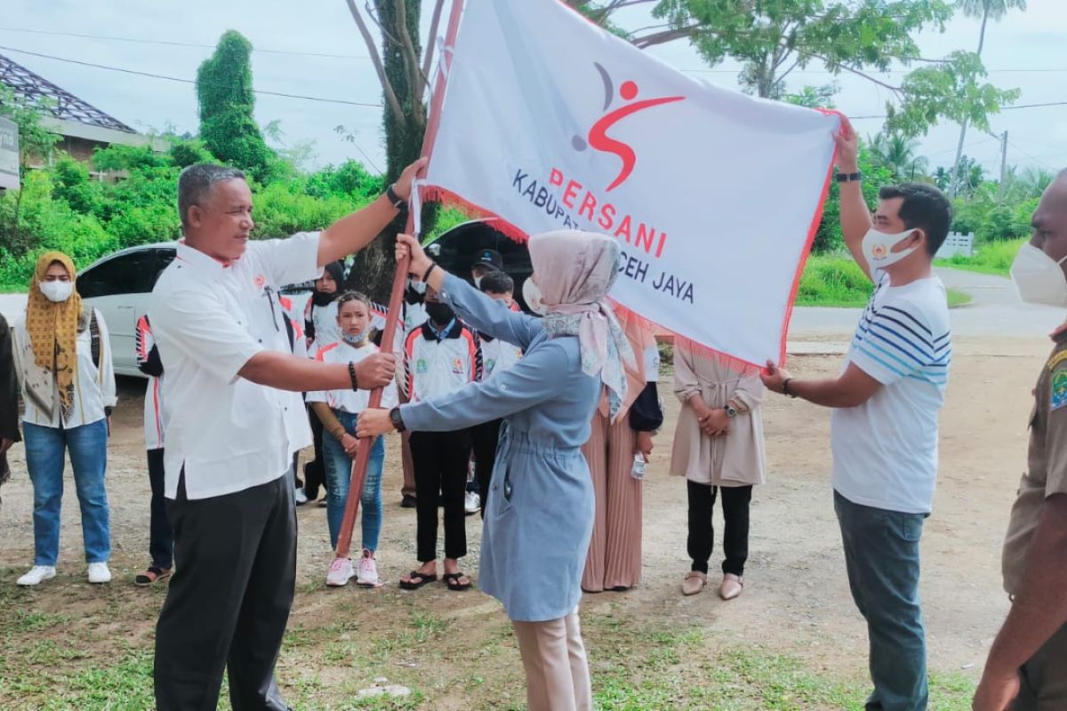 KONI Aceh Jaya targetkan 13 atlet Persani lolos PORA Pidie