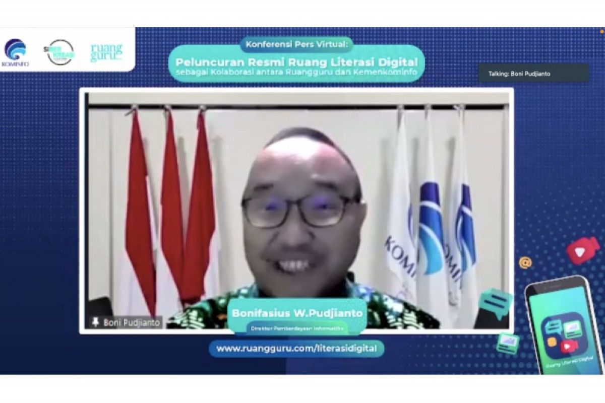 Literasi digital masyarakat masih perlu ditingkatkan