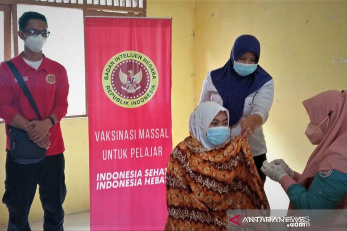 BIN Kalsel vaksinasi pelajar dukung PTM di Tapin