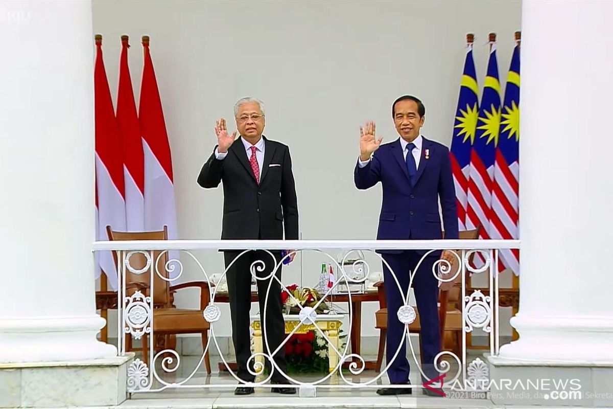 Presiden Jokowi dan PM Malaysia Dato Sri Ismail bahas empat hal
