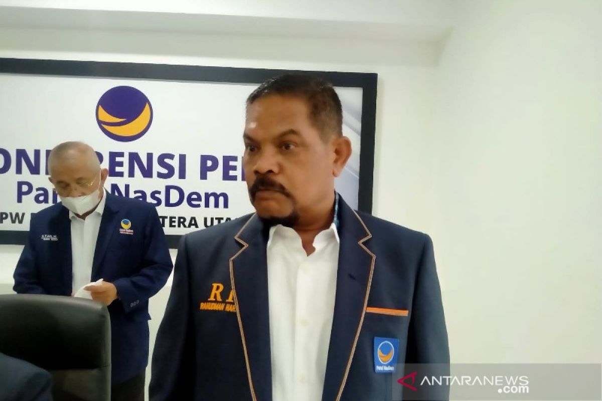 Nasdem Sumut plot Rahudman Harahap Caleg DPR RI