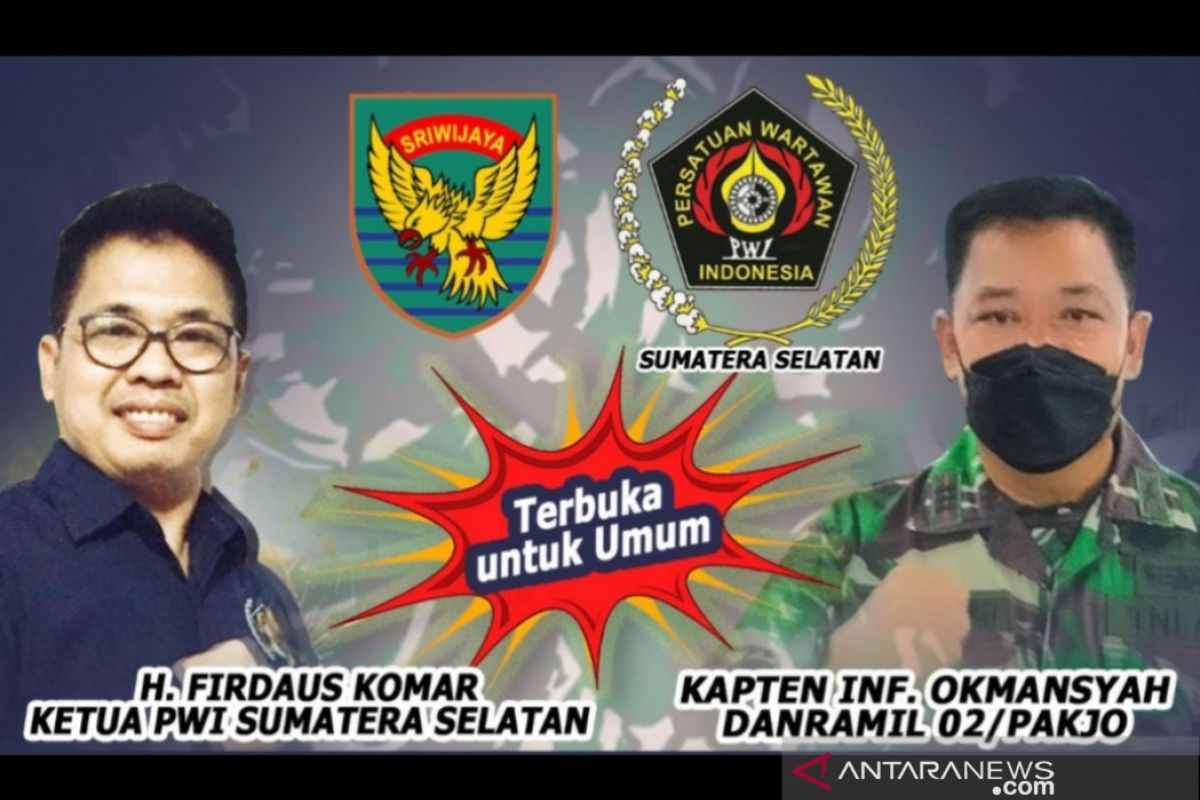 PWI Sumsel-TNI gelar vaksinasi massal COVID-19