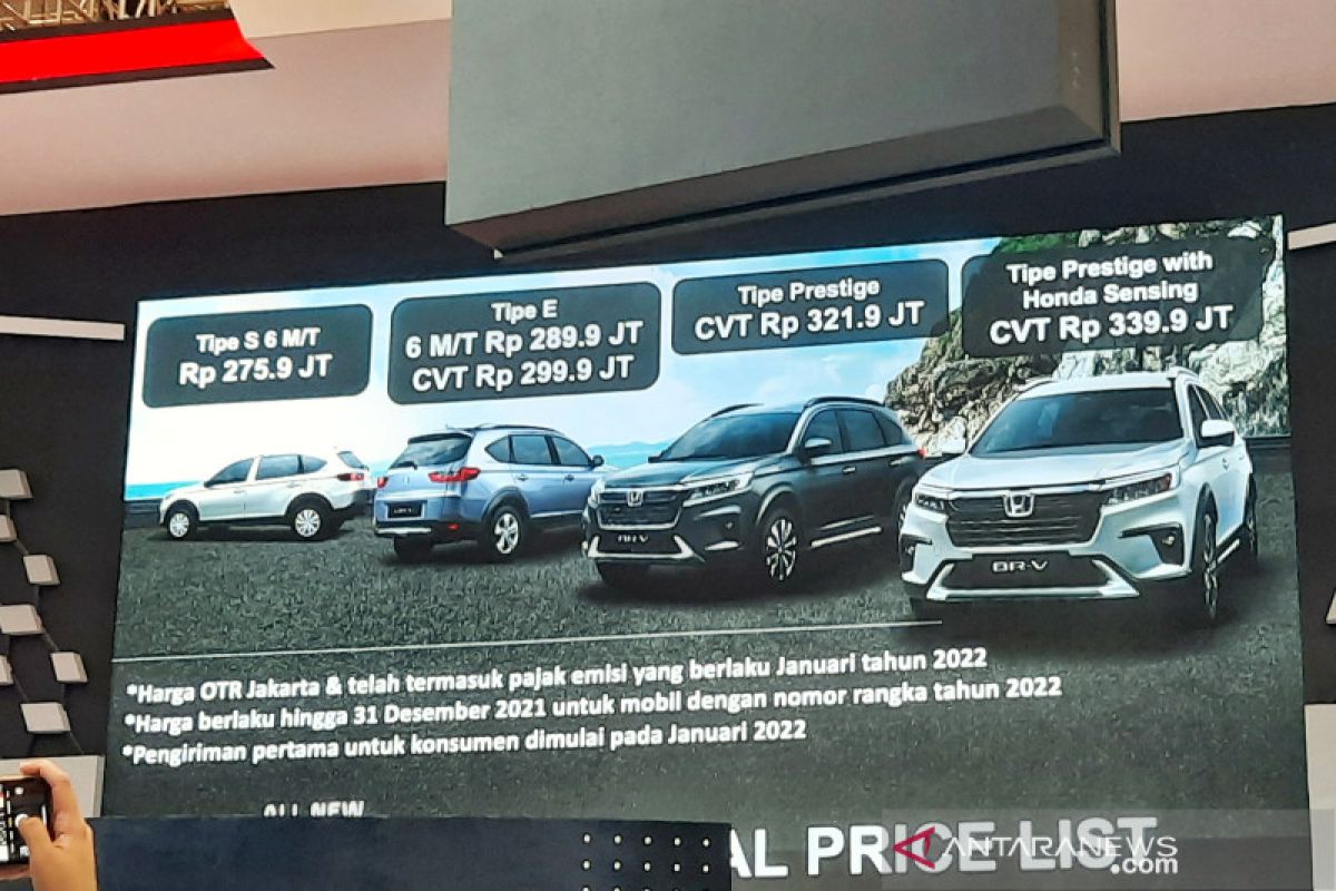 Honda merilis harga resmi All New Honda BR-V