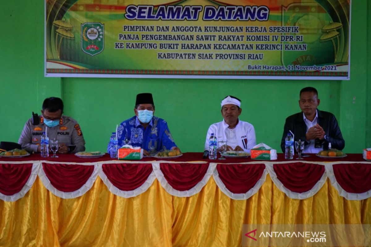 Bupati Siak terima kunker Komisi IV DPR RI terkait PSR