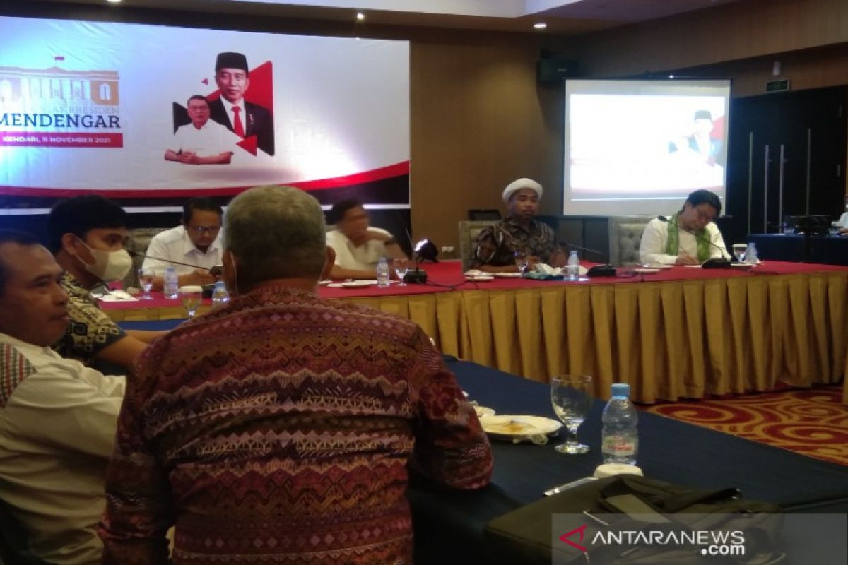 "KSP Mendengar" serap aspirasi puluhan organisasi di Sulawesi Tenggara