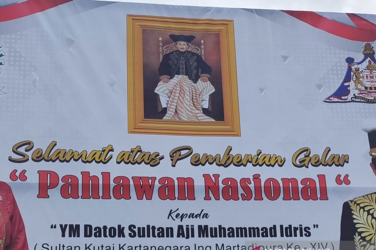 Warga bangga atas gelar pahlawan  Sultan Aji Muhammad Idris