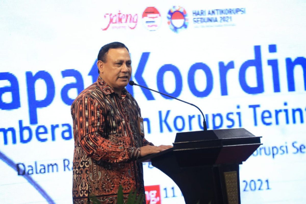 Firli Bahuri minta kepala daerah selalu perkuat integritas diri