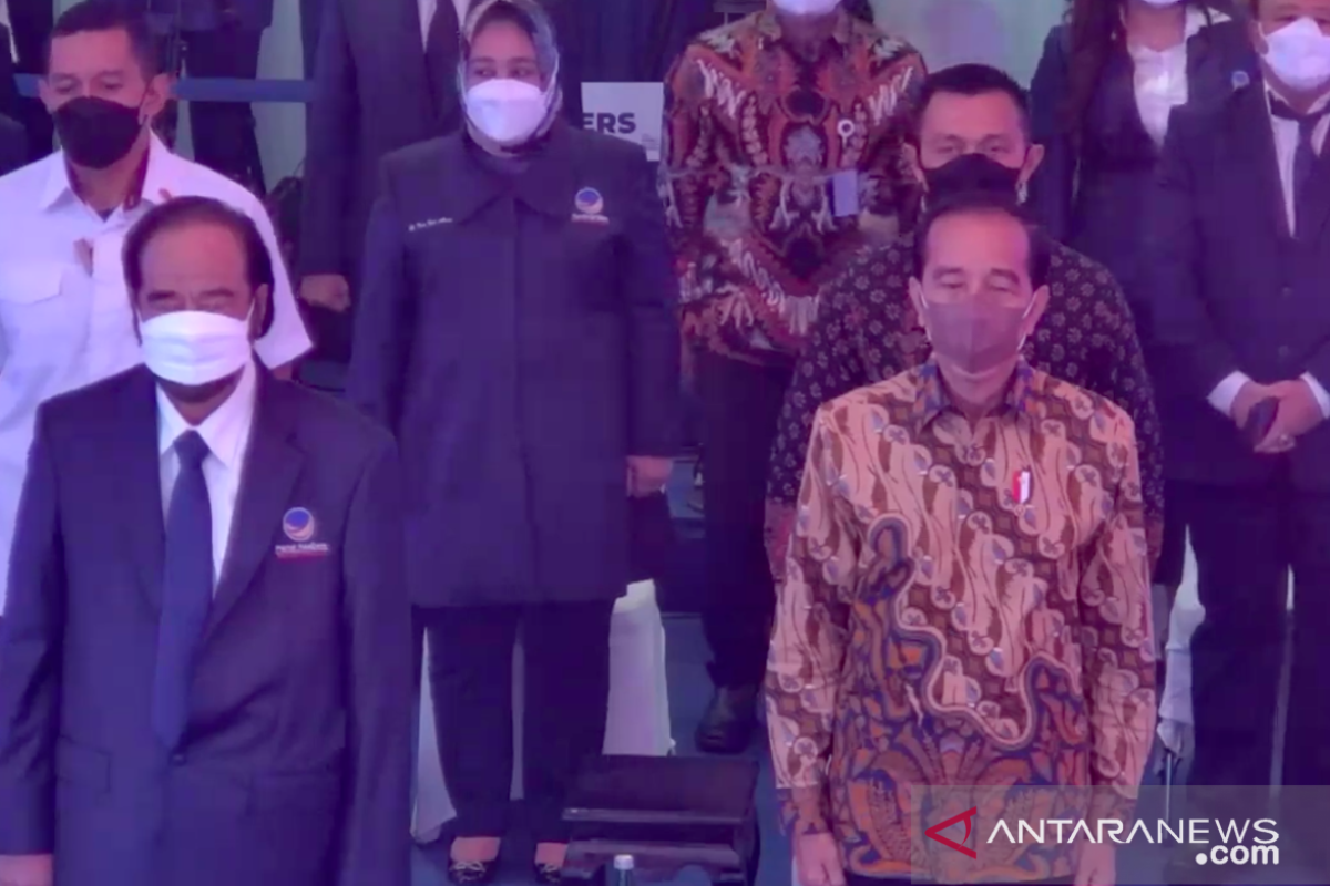 Presiden Joko Widodo akui belum pikirkan "reshuffle"