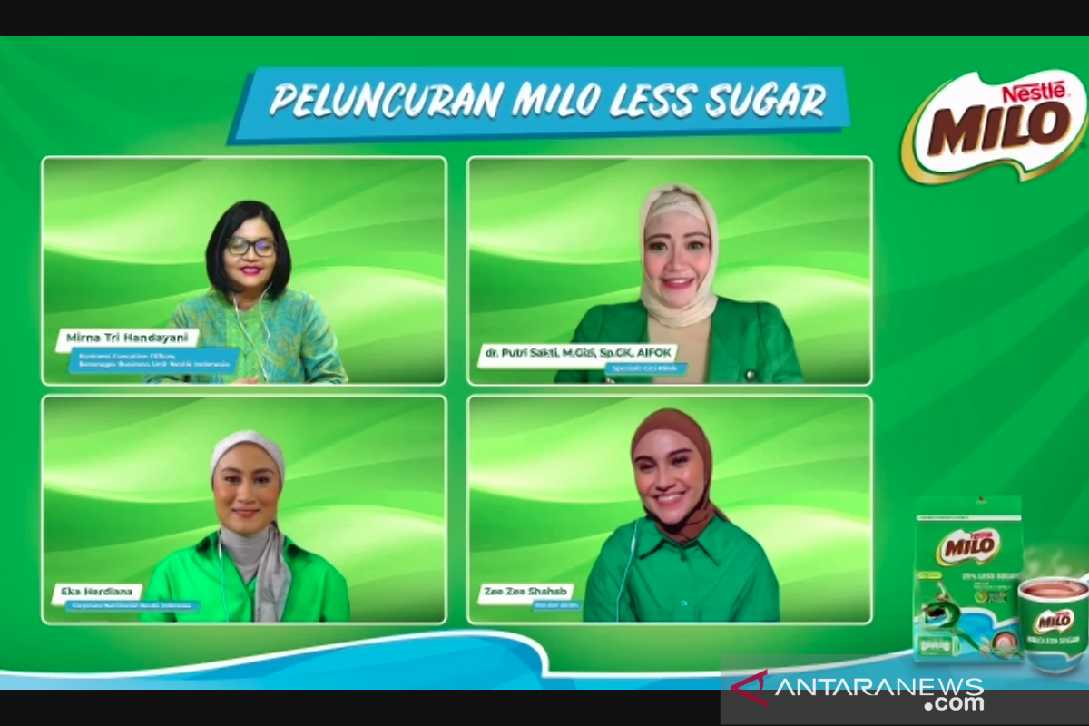 Hasilkan inovasi gizi MILO Less Sugar hadir tanpa tambahan gula pasir