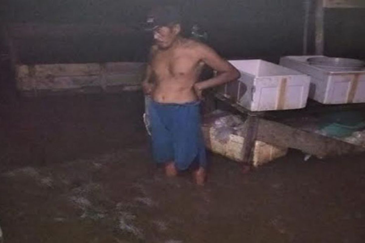 90 persen areal tambak nelayan Pulang Pisau tersapu banjir pasang