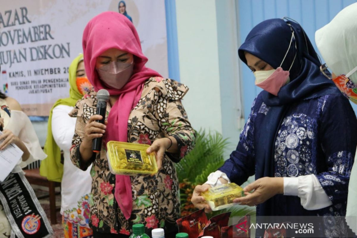 Sudin PPAPP Jakarta Pusat gelar bazar berdayakan anggota PKK
