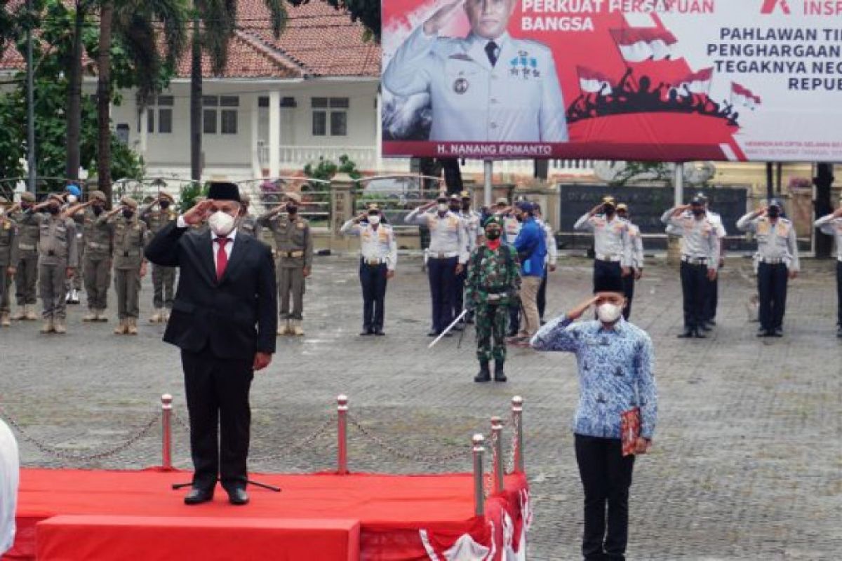 Pemkab Lampung Selatan gelar upacara peringatan Hari Pahlawan