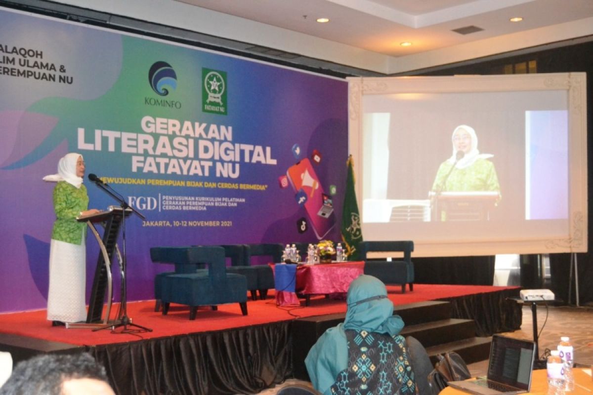 Wujudkan perempuan bijak bermedia, Fatayat-Kemenkomifo gelar gerakan literasi digital