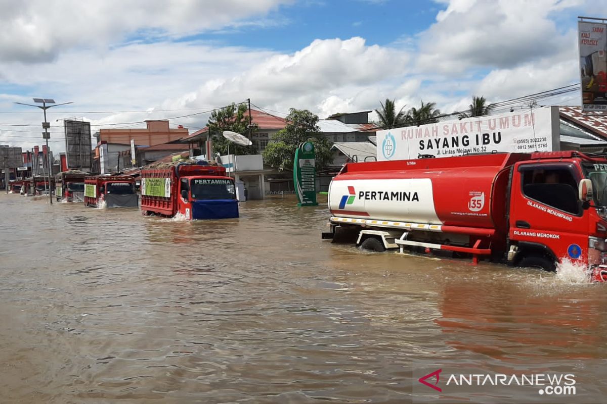 Pertamina pastikan pasokan BBM dan elpiji aman di daerah banjir