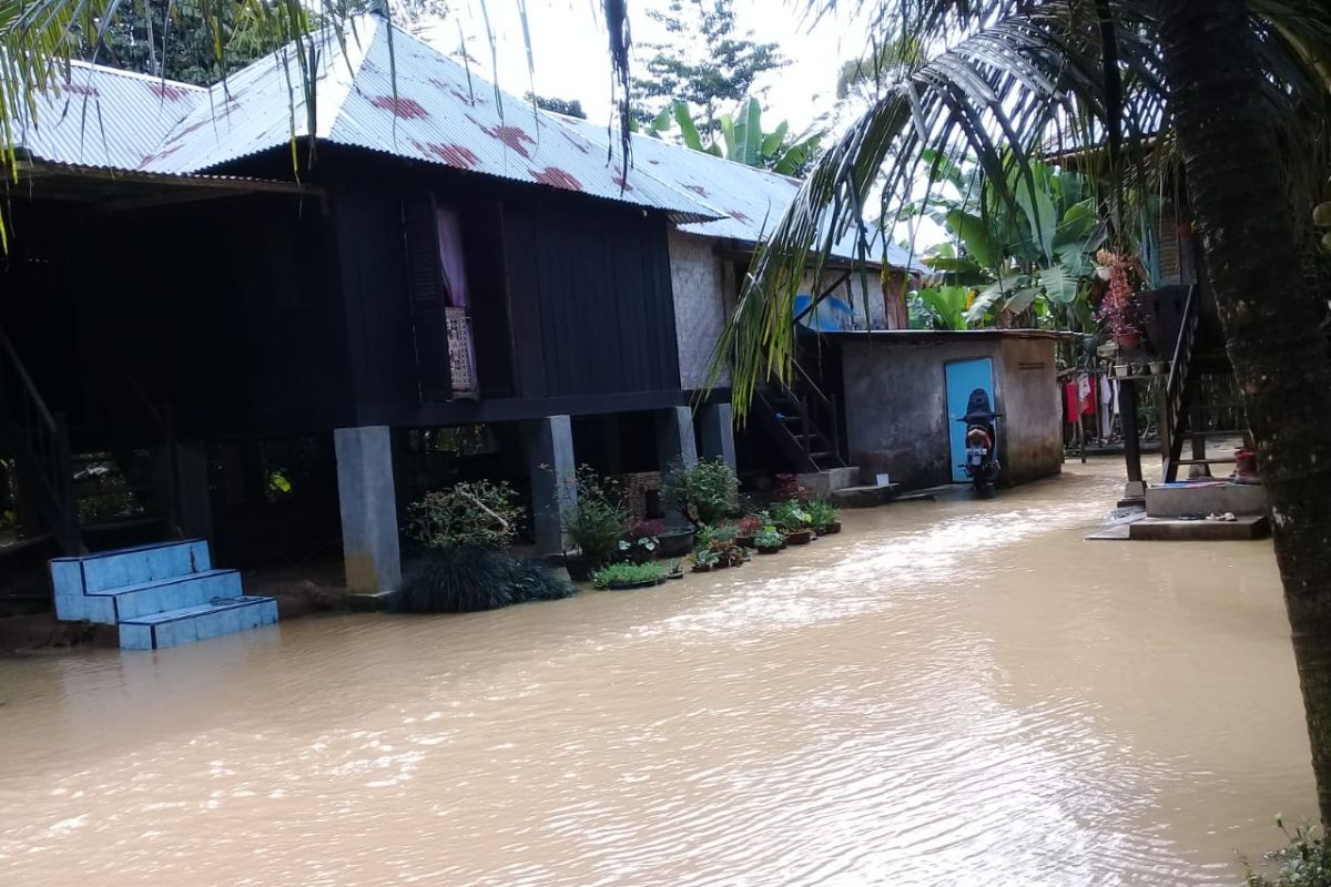 383 rumah di Kecamatan Wampu terdampak banjir