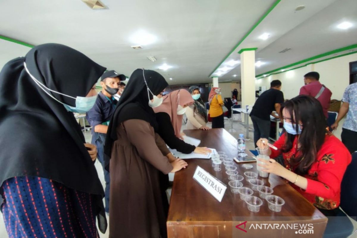 BNNP Sulawesi Tenggara tes urine 206 mahasiswa IAIN Kendari
