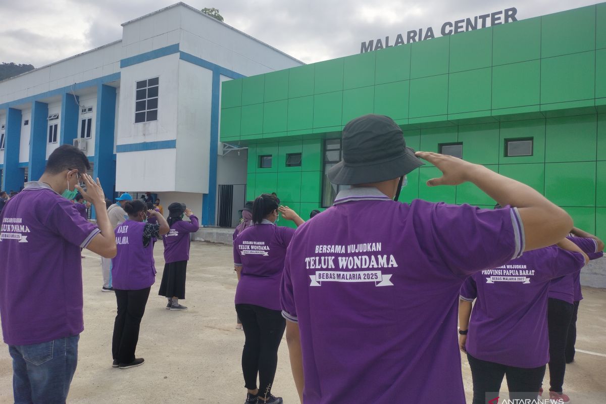 Malaria Center Teluk Wondama Diresmikan di Puncak HKN 2021