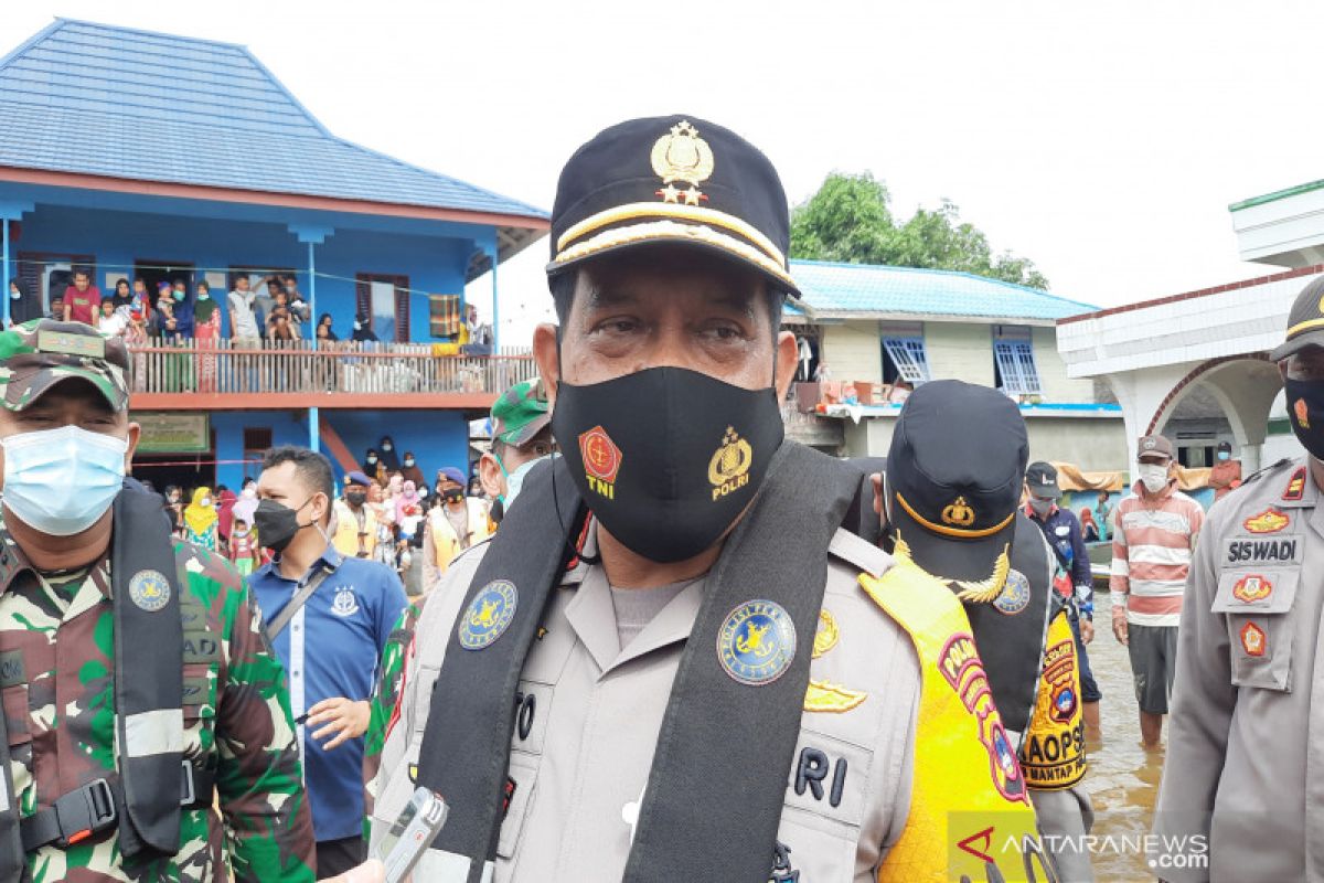 Kapolda Kalsel minta polres siaga banjir