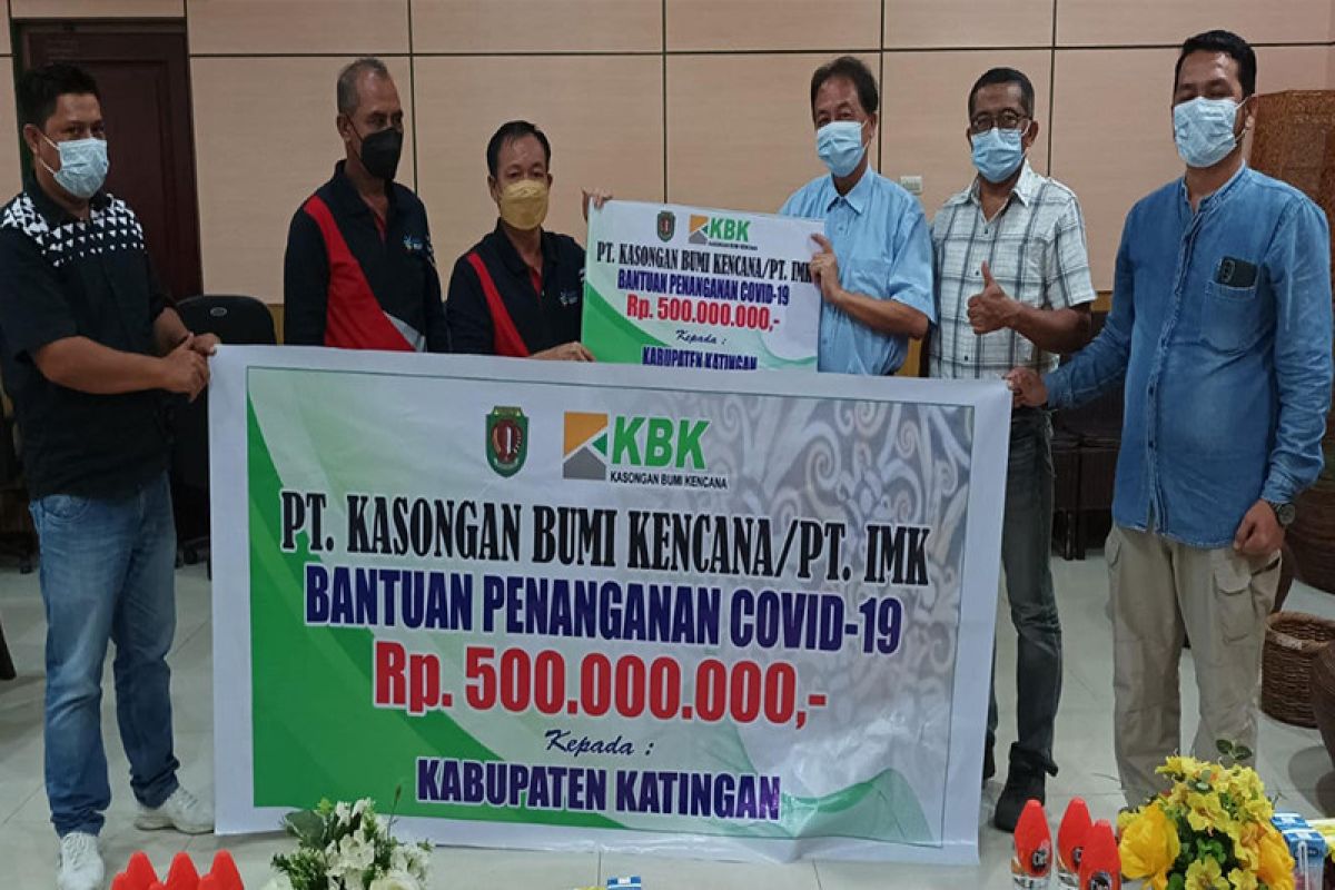 Tanggulangi COVID-19, Pemkab Katingan terima bantuan Rp 500 juta