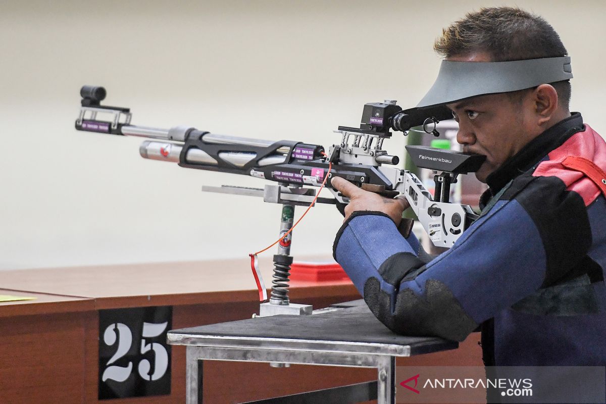Bolo Triyanto masih berjaya di cabang olahraga menembak Peparnas Papua