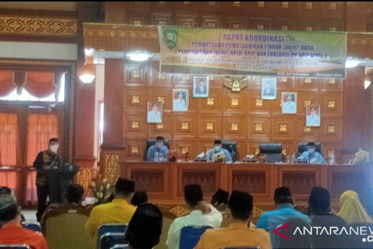 BPKP Provinsi Riau rapat koordinasi dengan Pemkab Siak