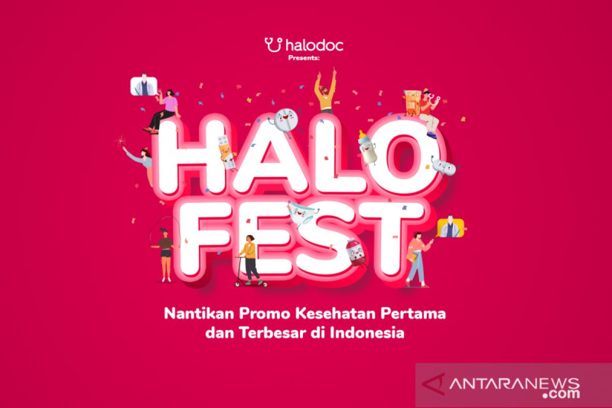 Halodoc rayakan Hari Kesehatan Nasional  melalui kampanye HALOFEST