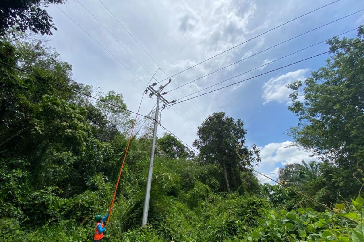 PLN melistriki dua desa di Kabupaten Sambas