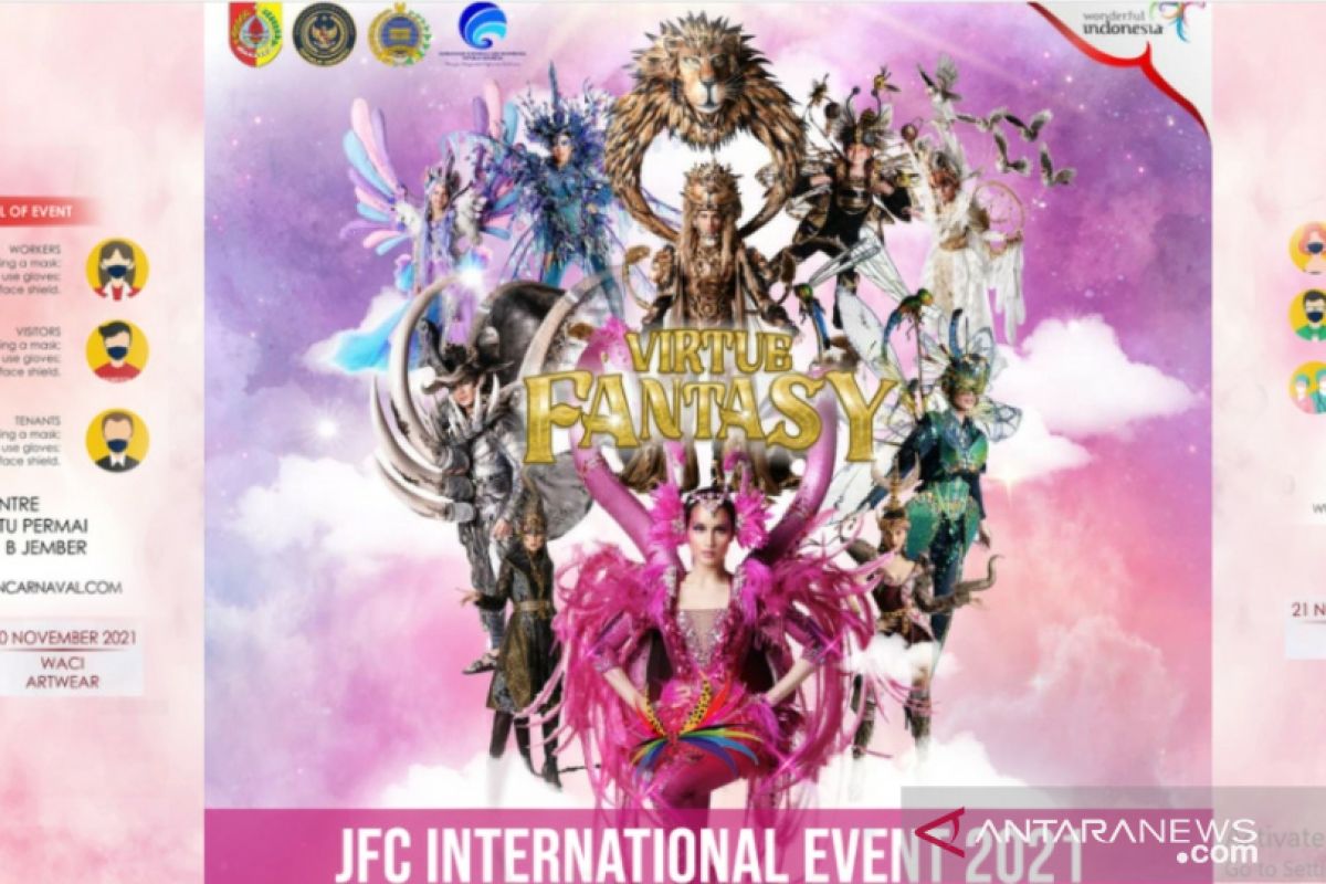 JFC Virtue Fantasy 2021 dipadukan dengan destinasi wisata di Jember