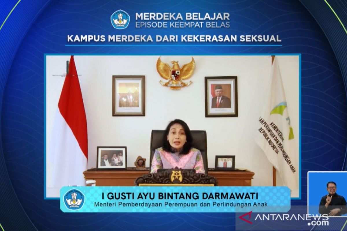 Menteri PPPA minta dukungan semua pihak agar RUU TPPKS segera disahkan