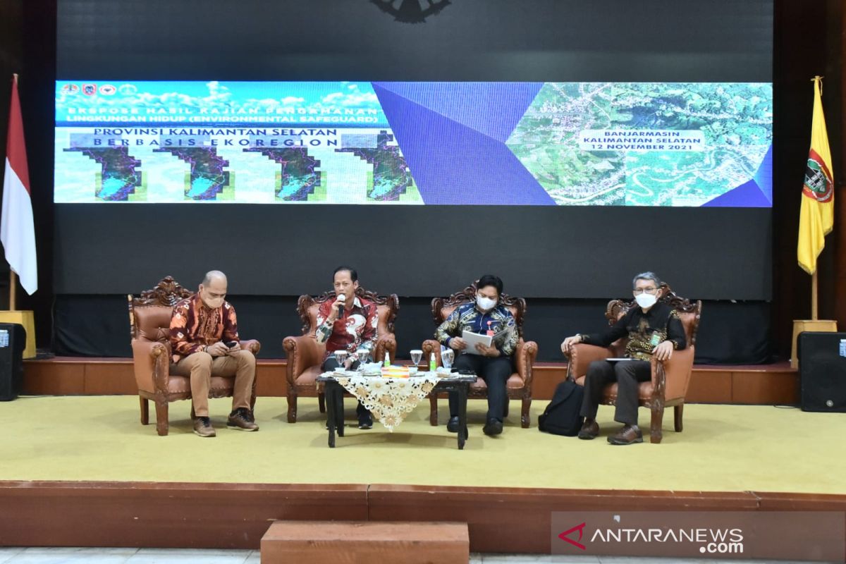 Kalsel dukung  rencana penataan lingkungan berbasis ekoregion