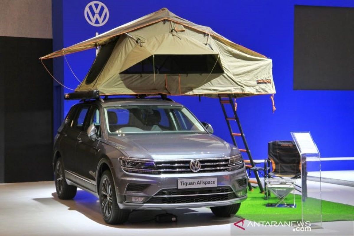 VW bawa kendaraan Tiguan Allspace edisi sport dan camping di GIIAS