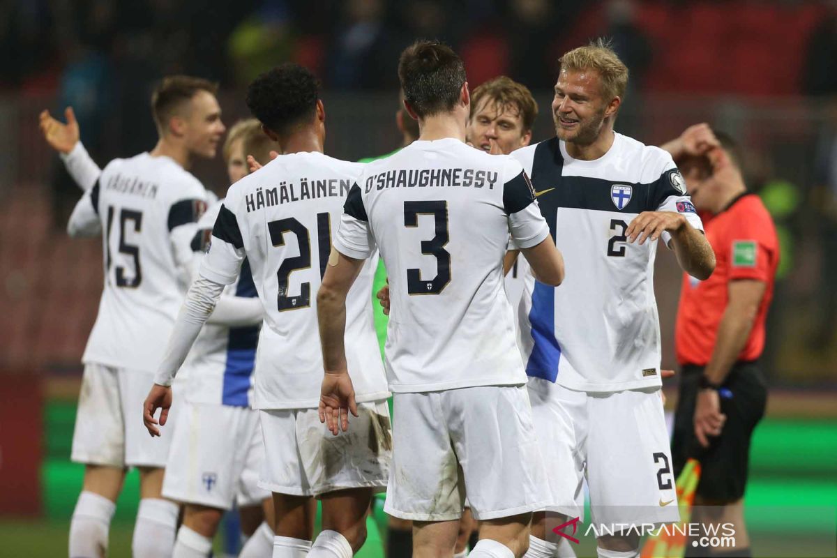 Kualifikasi Piala Dunia 2022: Finlandia pecundangi Bosnia 3-1